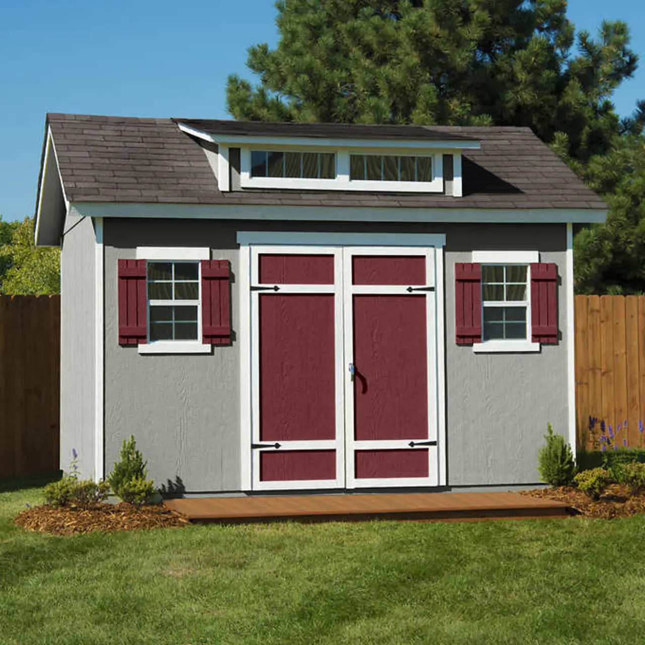 WAYFAIR Montague 12' X 8' Wood Storage Shed - Do It Yourself Assembly
