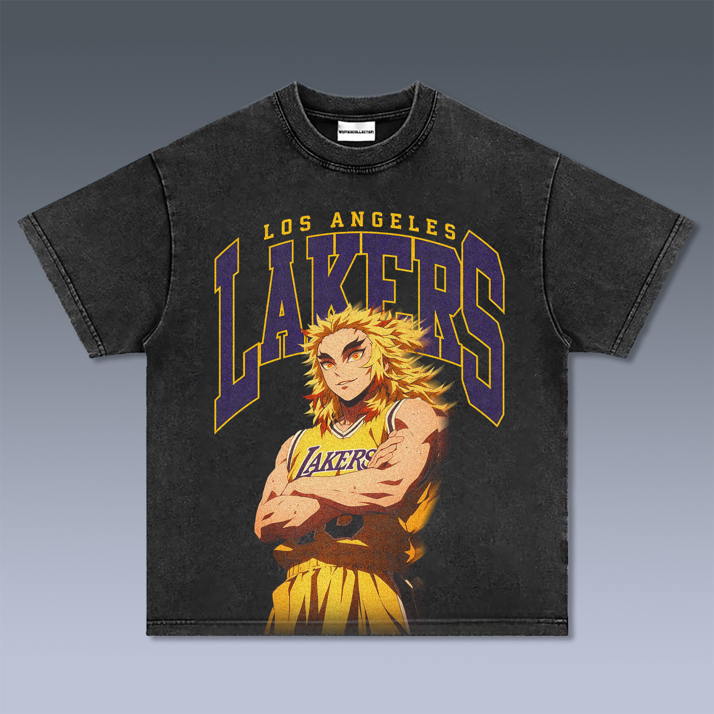 Unisex Vintage Tee丨 Lakers X Comicssoul Tee