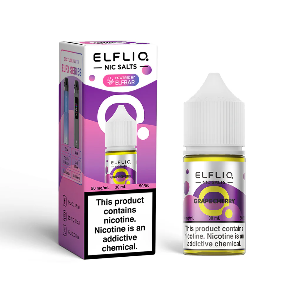 ELFLIQ e-liquides aux sels de nicotine 30 ml
