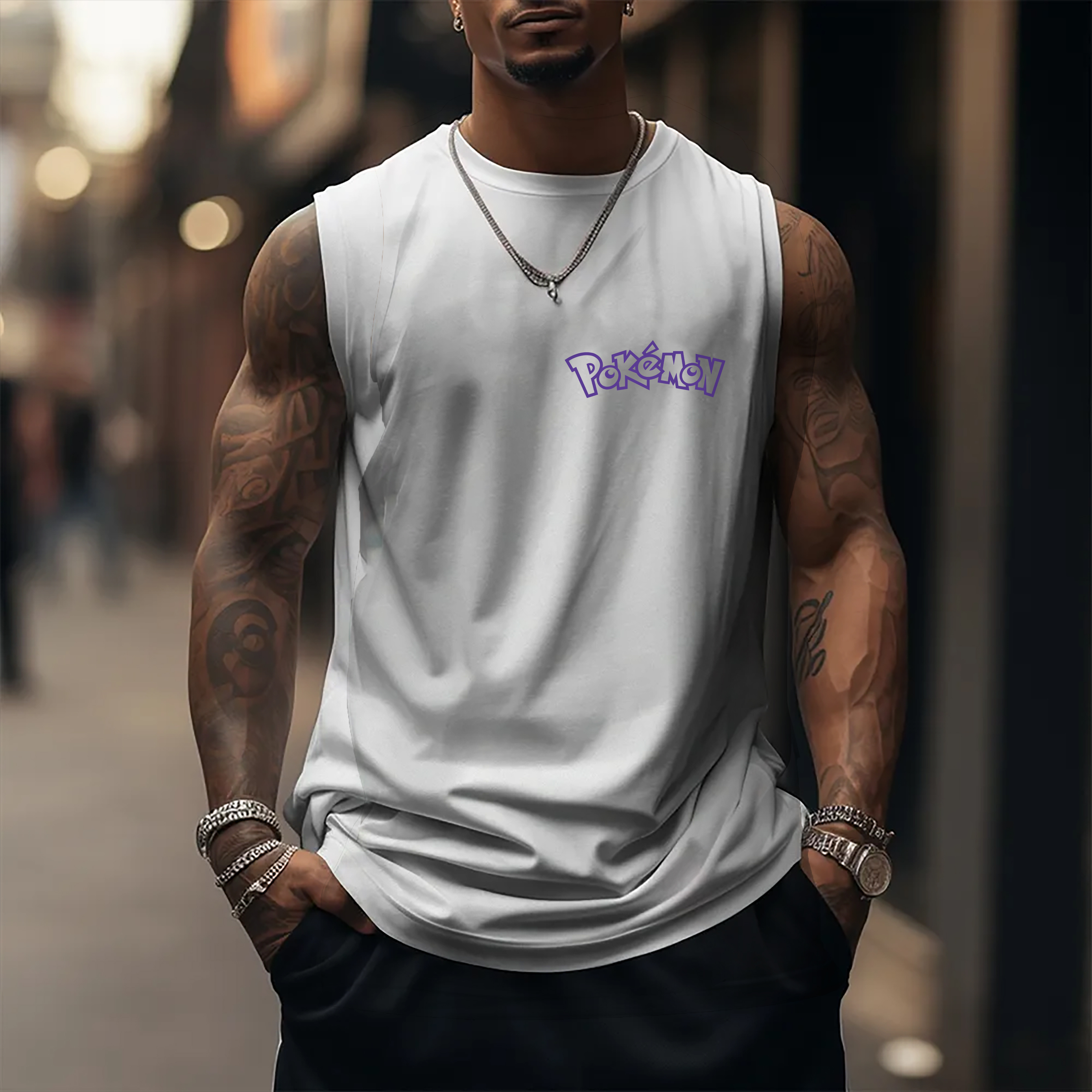 Unisex  “Comicssoul” Casual Anime  Tank Top