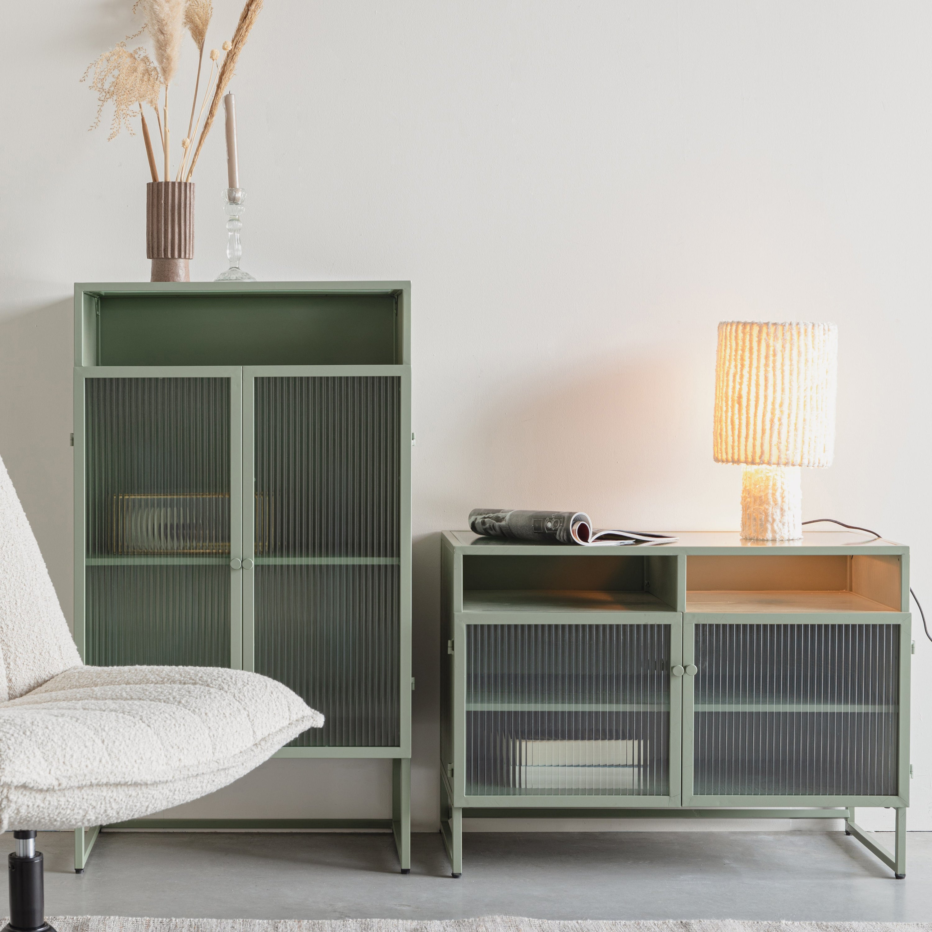 by fonQ Sage Opbergkast M - Groen