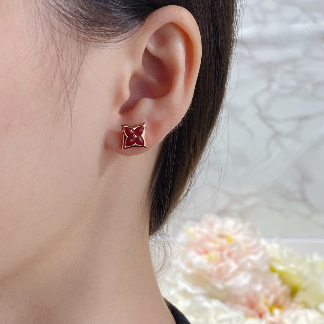 Louis Vuitton Star Stud Earrings - Original Replica Club