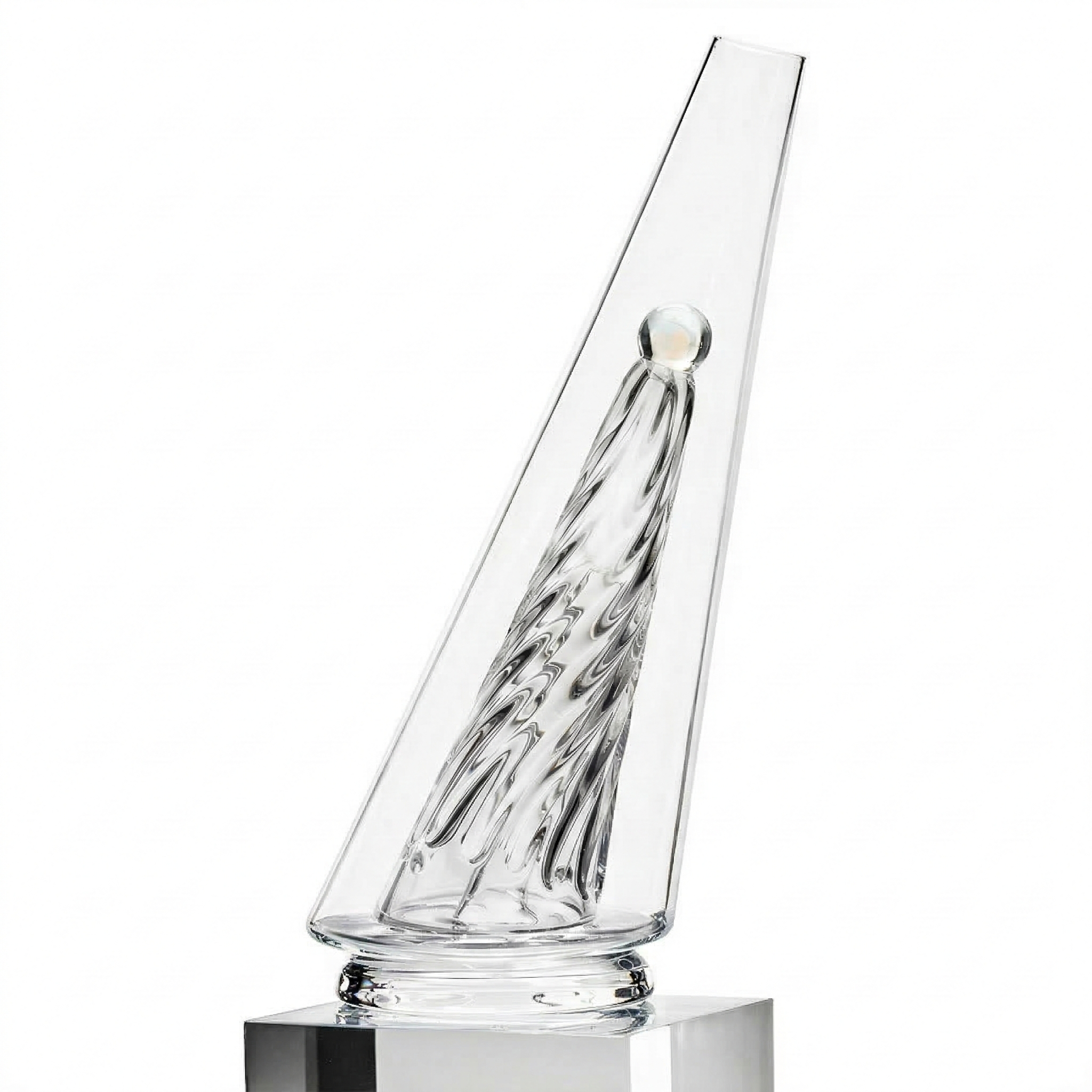 Prism Triangle — Stable Base Glass for Puffco