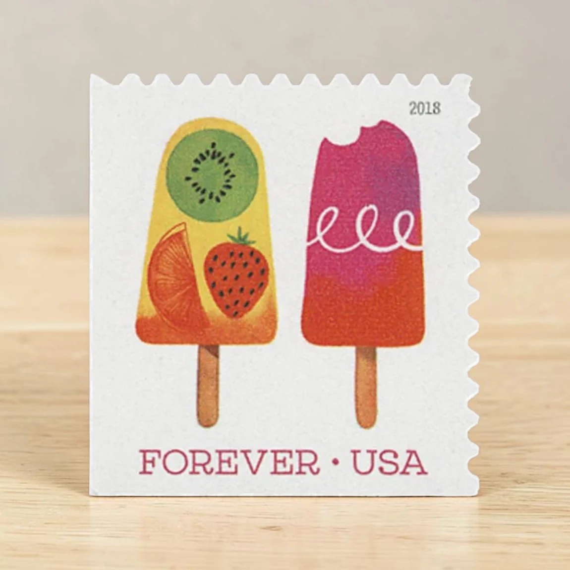 2018 Frozen Treats Forever Postage Stamps Booklet First-Class Postage(25 Booklets of (500 Pcs))