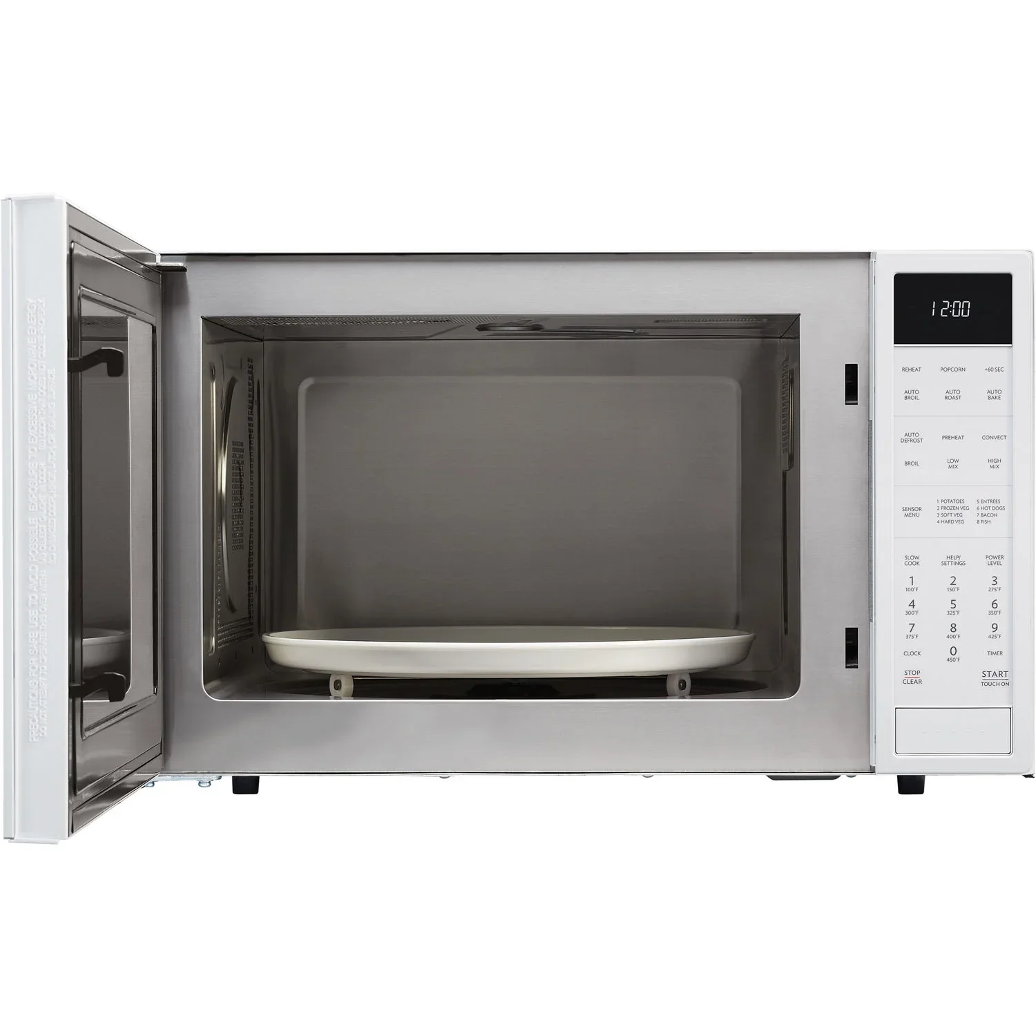Sharp 1.5 Cu. Ft. 900W Convection Microwave Oven, Stainless Steel