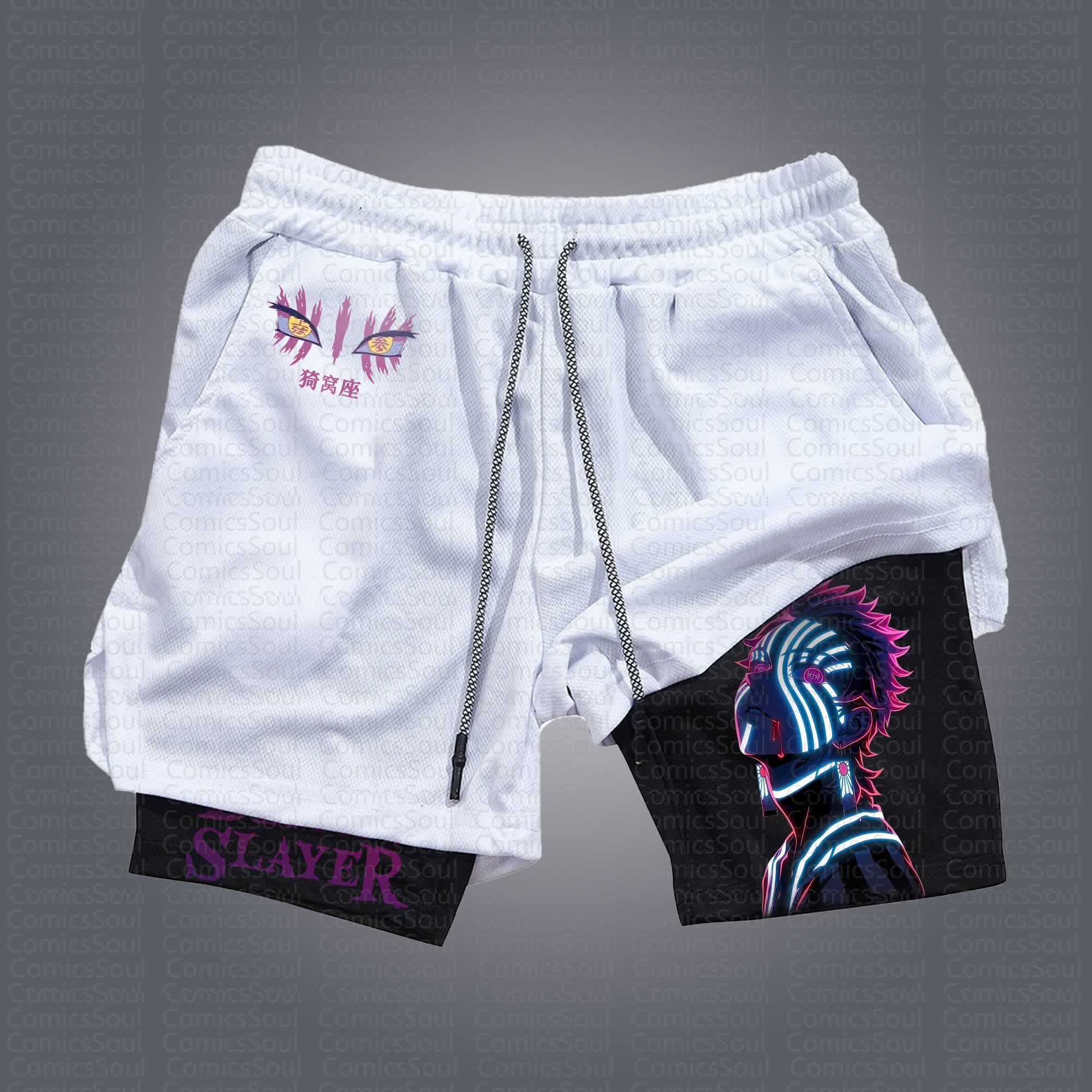 Unisex Casual Anime Streetwear Shorts 丨Comicssoul
