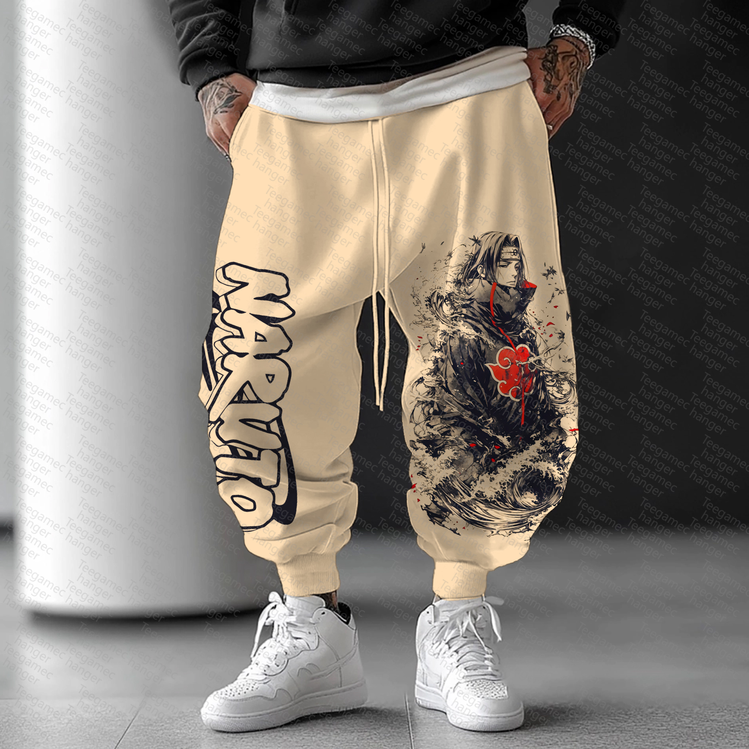 Unisex   Casual Anime Streetwear Pants