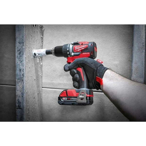 M18 18V Lithium-Ion Brushless Cordless Compact Drill/Impact Combo Kit (2-Tool) W/ (2) 2.0Ah Batteries, Charger & Bag - Image 6