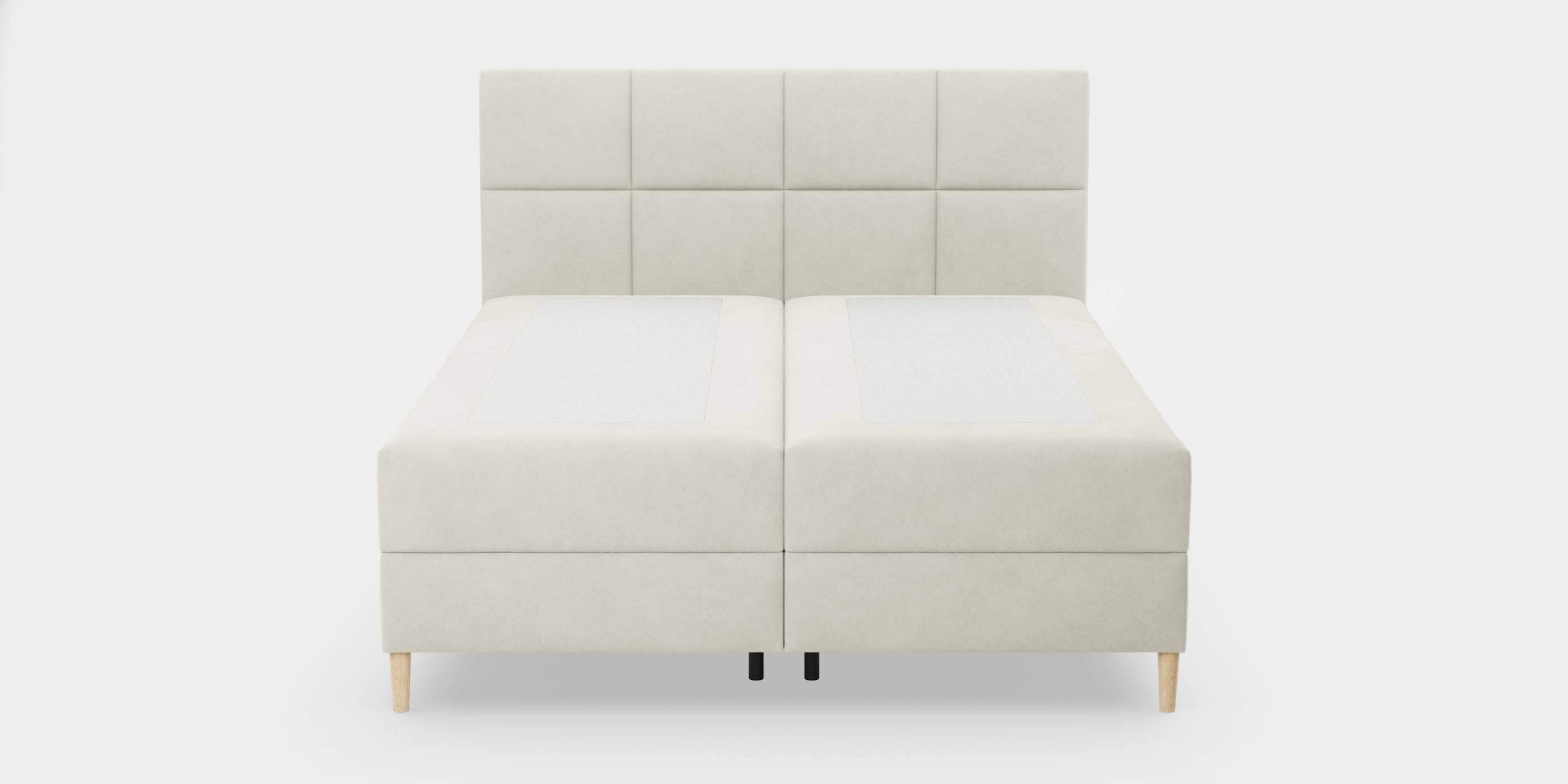 Blokker Novae Boxspring met Opbergruimte 160 x 200 cm - Crème / Nature