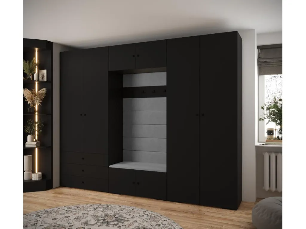 Habitarluz 2 armario con puertas batientes 236.7/300/47 70890KHRN