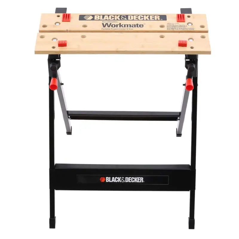 BLACK+DECKER Workmate 125 30 in. Folding Portable Workbench And Vise - WM125 - Image 4 BLACK+DECKER Workmate 125 30 in. Folding Portable Workbench And Vise - WM125 - Image 4
