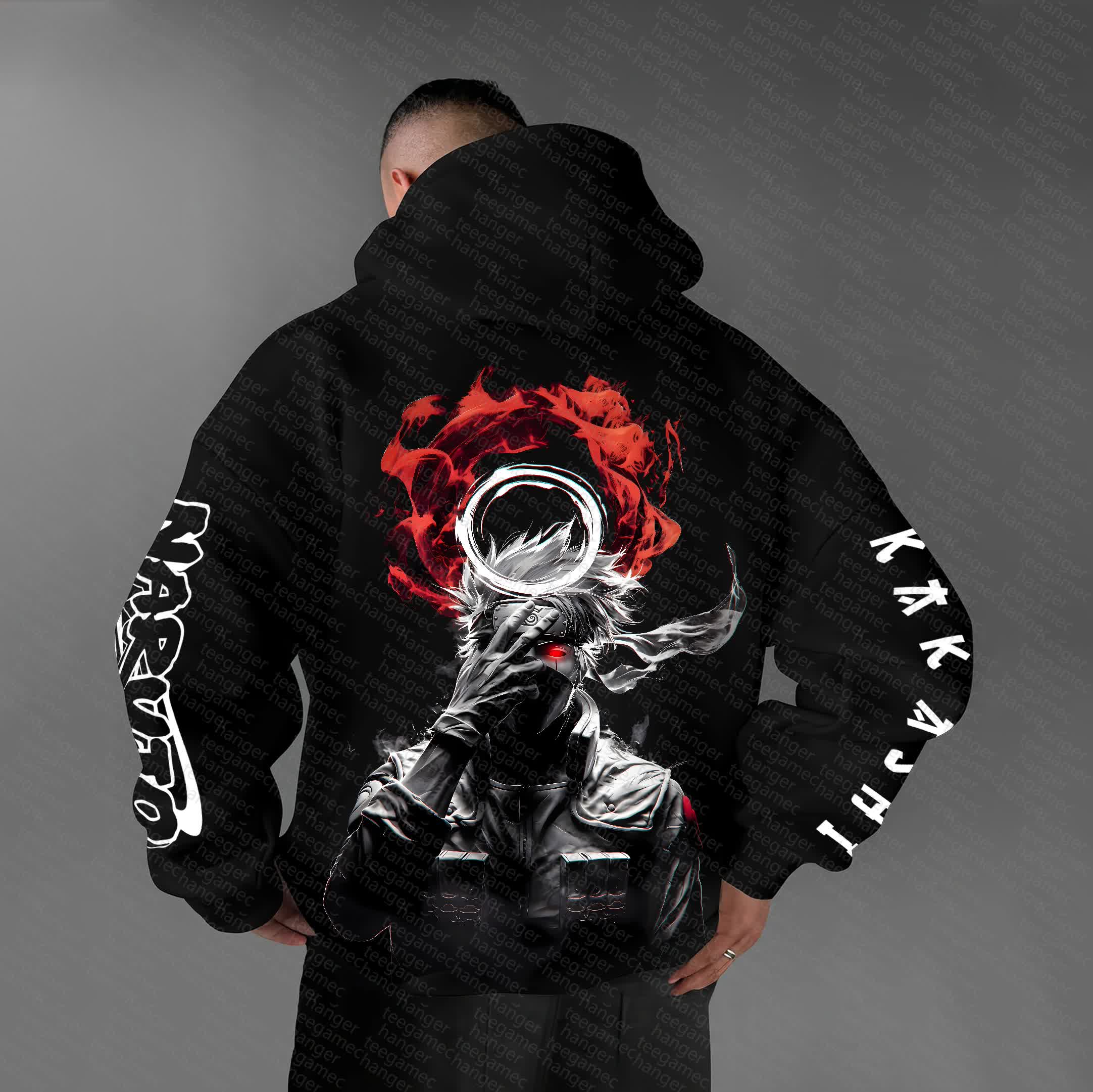 Unisex  Anime Graphic Streetwear Vintage Hoodie