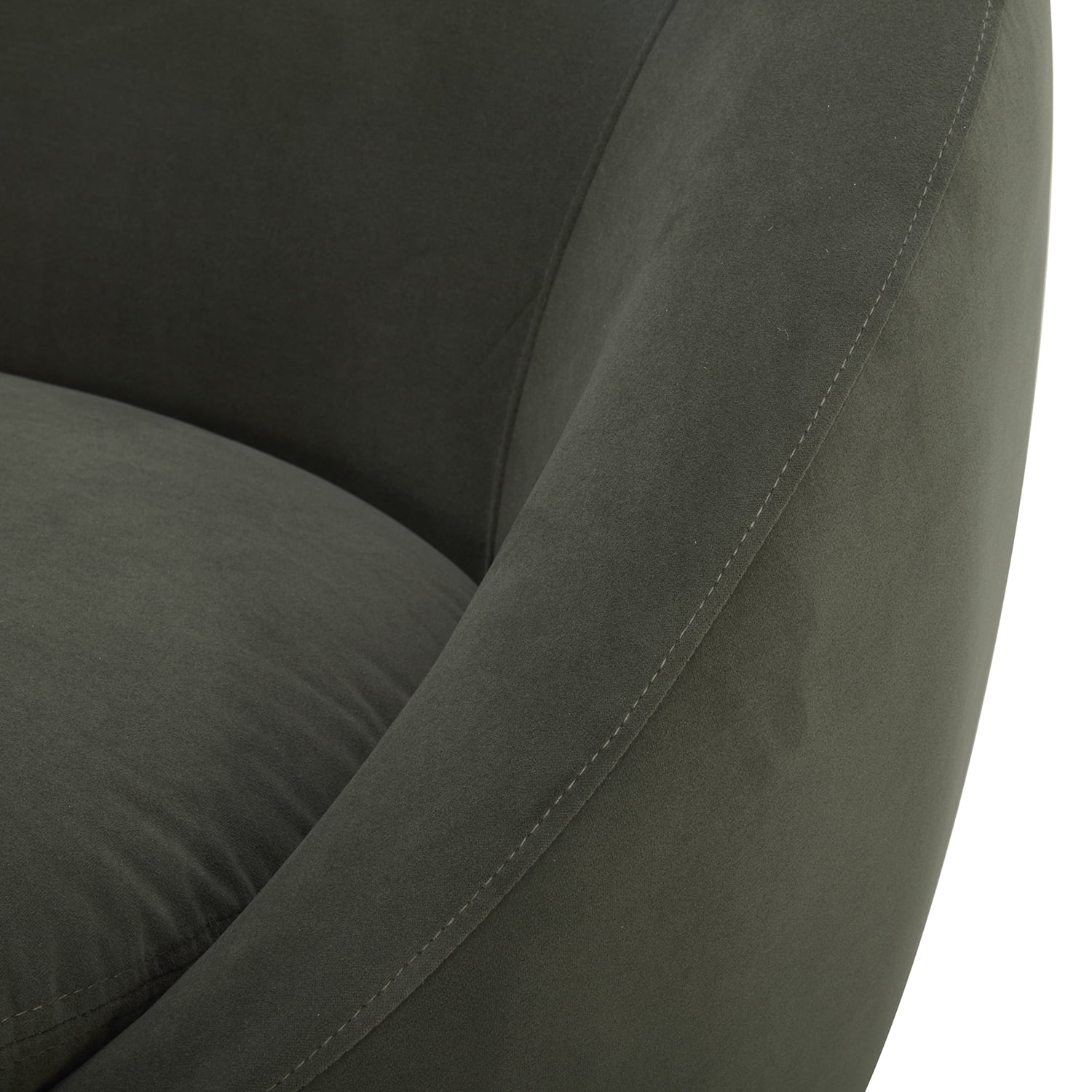 Better Homes & Gardens Mira Swivel Accent Chair, Cream Shearling - Image 30