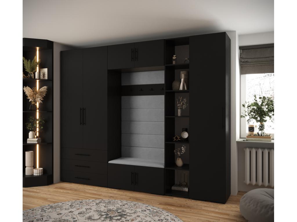 Inova 3 armario con puertas batientes 236,7/290/47