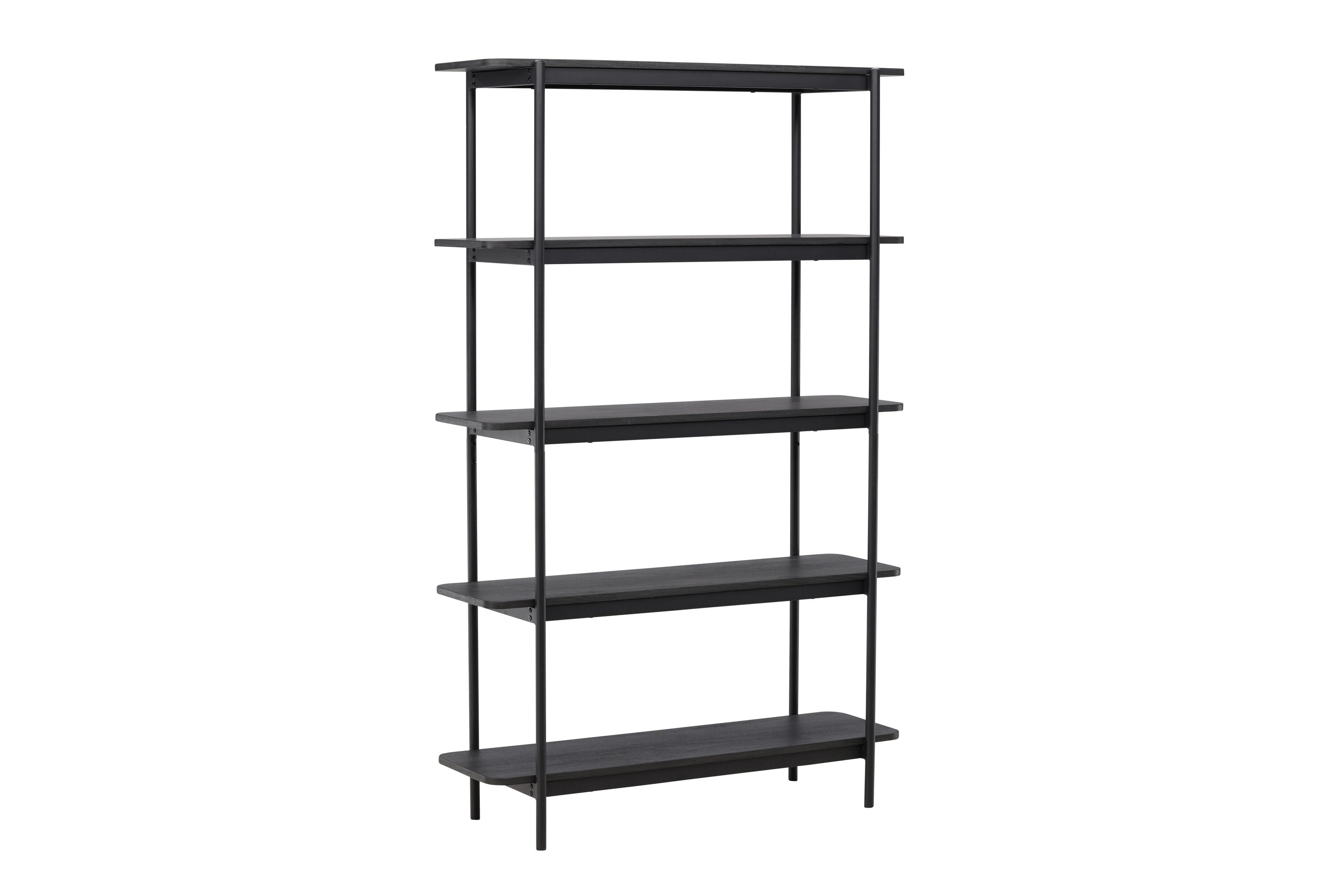 Rebellenclub Nuku Open Kast 190cm - Zwart