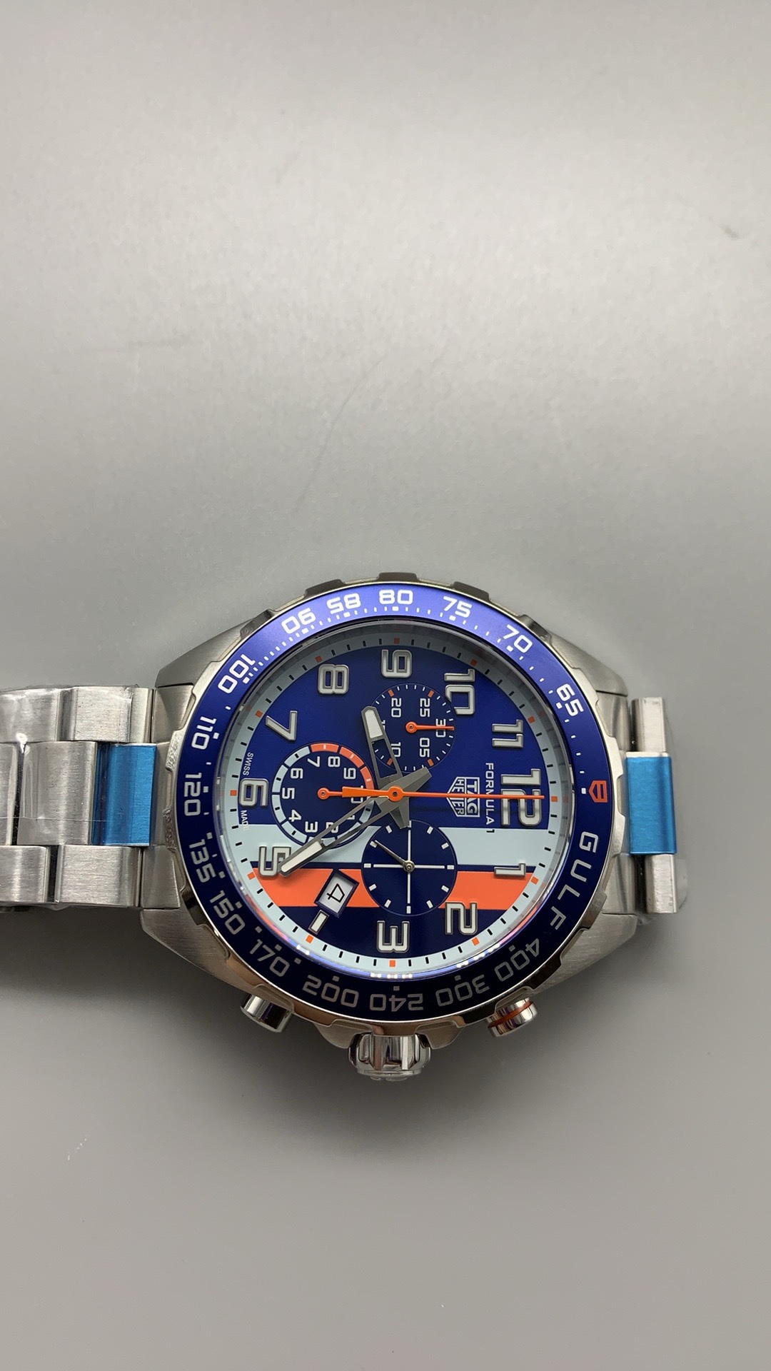 Tag Heuer Formula 1 x Gulf Chronograph CAZ101AT.BA0842 Quartz 43mm