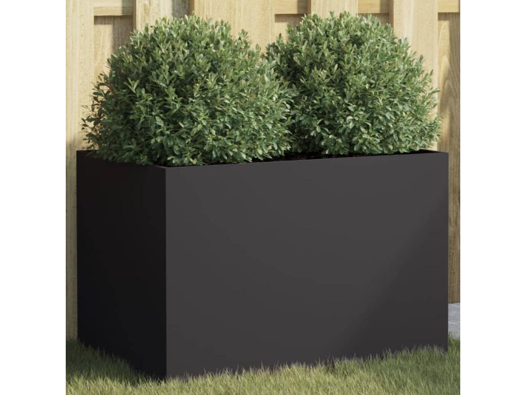 De acero laminado Decoratodo n frío negro 62x40x39 cm