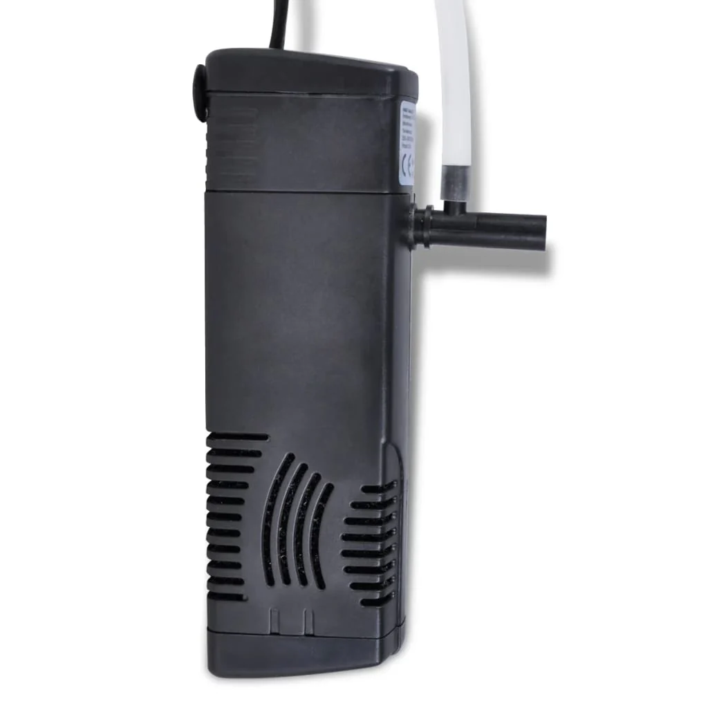 Aquarium Filter Pump with Activated Carbon – Submersible Fish Tank Water Filter