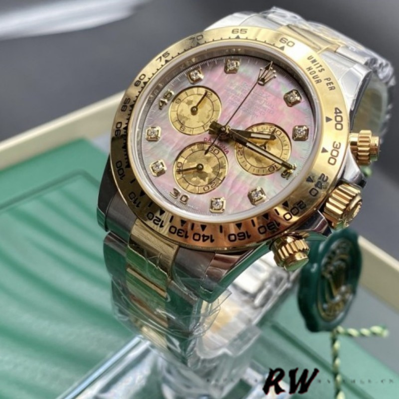 Rolex Cosmograph Daytona 116503 Black Mother Of Pearl Dial 40MM Mens Replica Watch