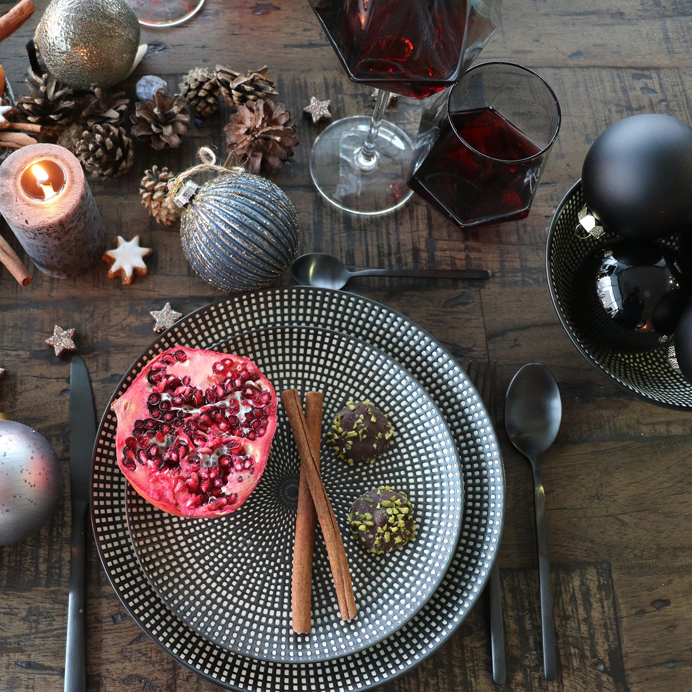 Borden Gwayi Ø26cm (4 Set) Kare Design