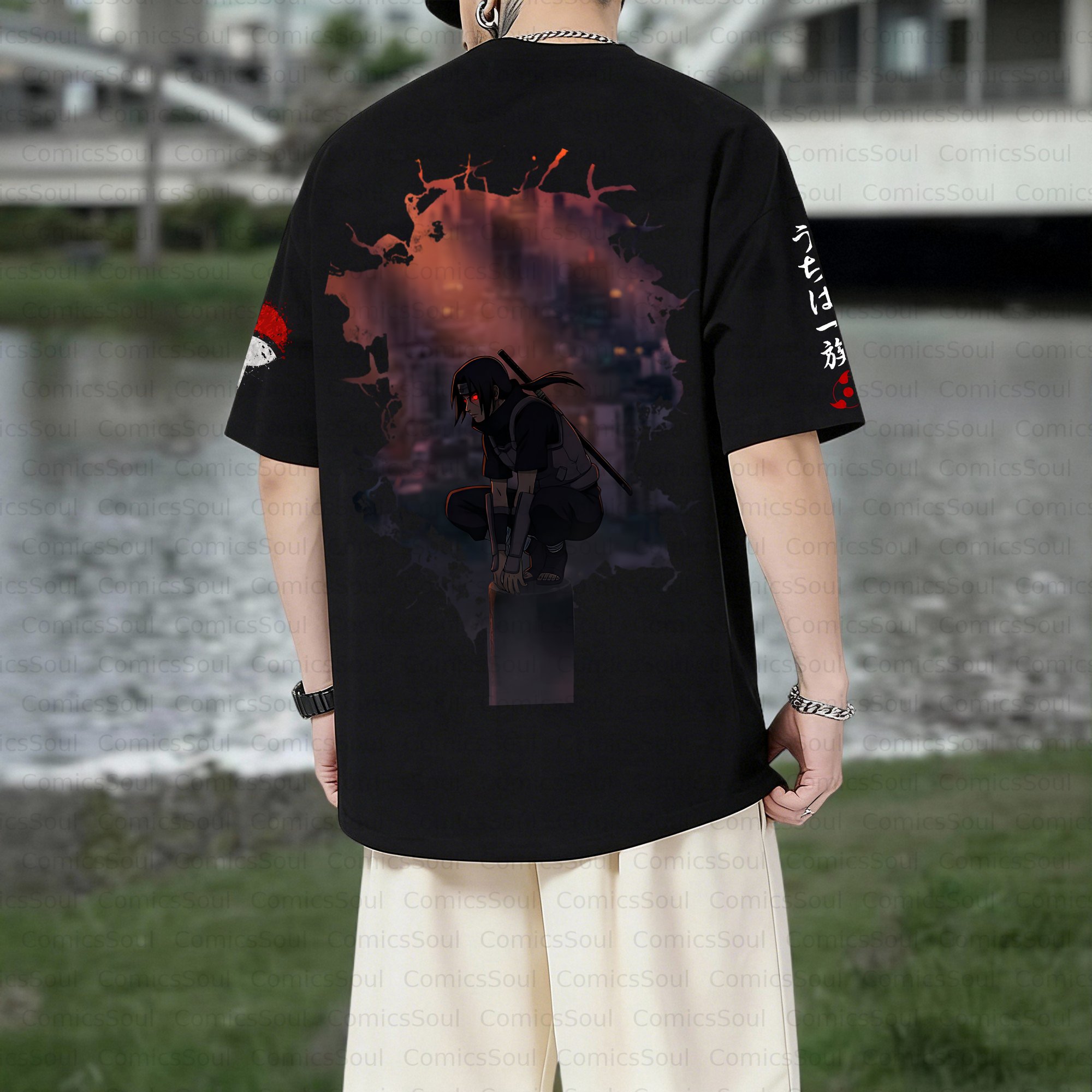 Unisex Anime Inspired Vintage T-Shirt