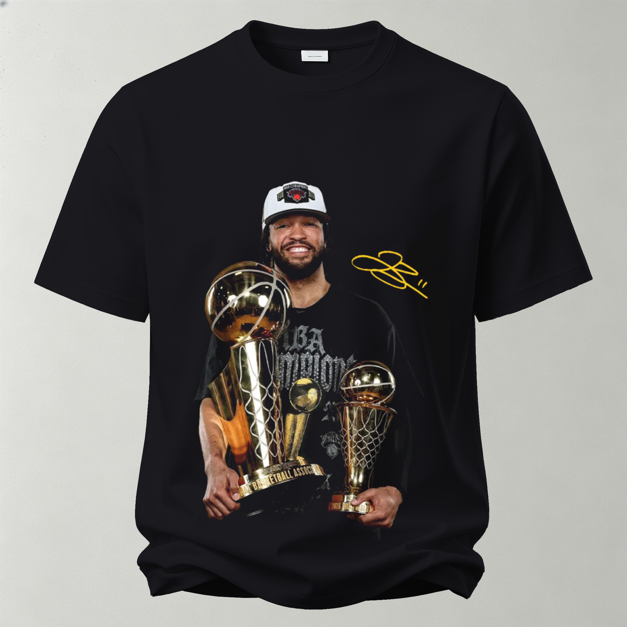 Jalen Brunson New York Knicks Printed Unisex Oversized T-shirt