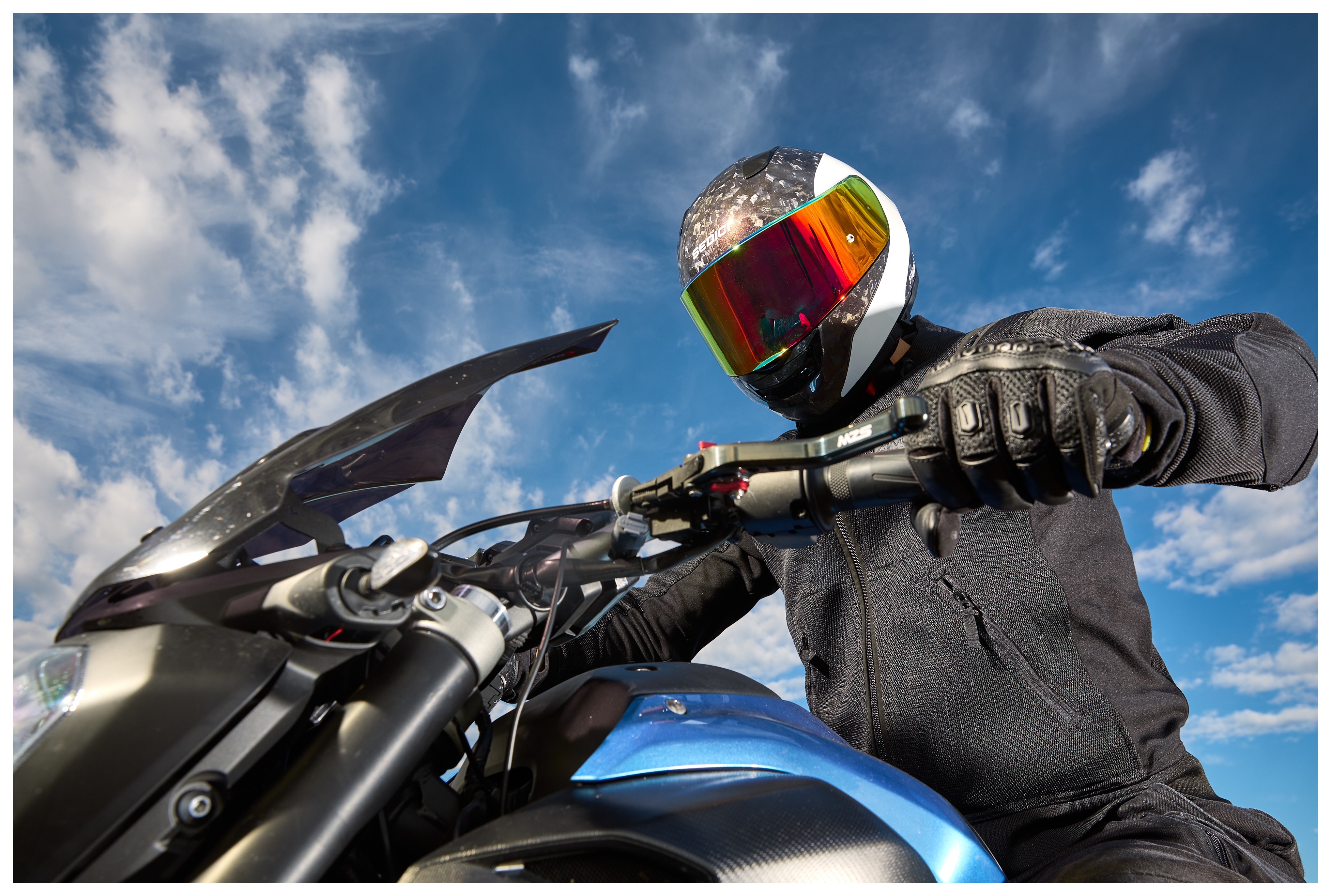 SportsBikeShop Sedici Strada 3 Forged Iridium LE Helmet