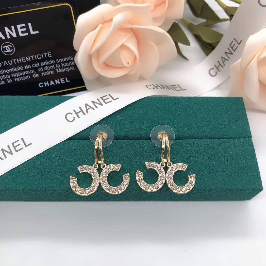 Chanel Separate Double C Earrings - Original Replica Club