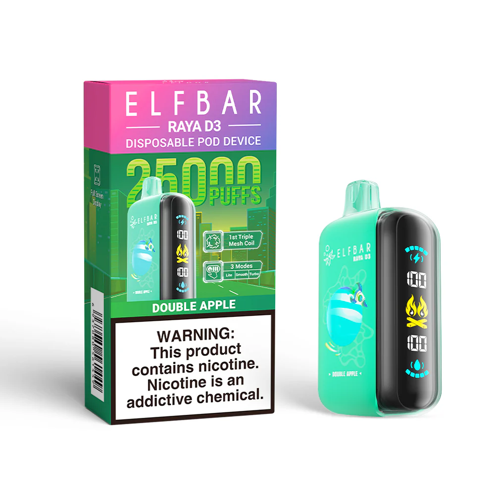 ELFBAR RAYA D3 kertakäyttöinen sähkötupakka (kaikki maut)