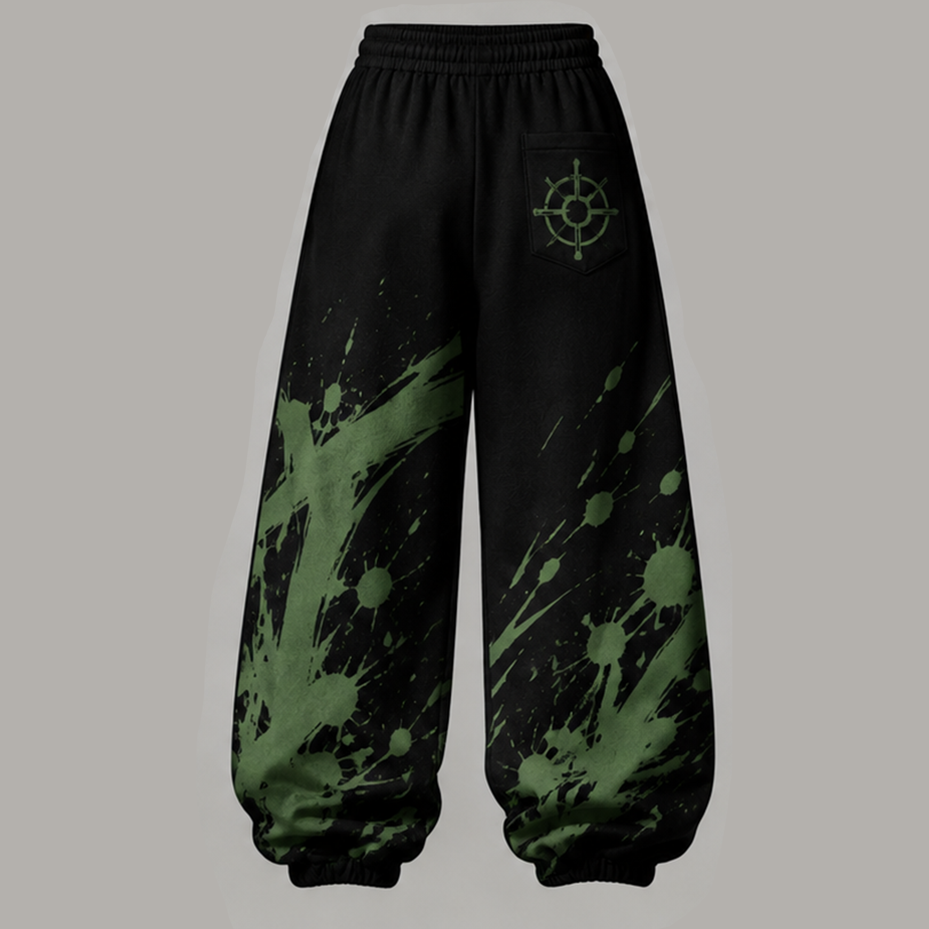 One Piece Cropped Long Sleeve Hoodie & High Waist Jogger Pants Two Piece TeeThreads Sustain the Scene with Custom Apparel