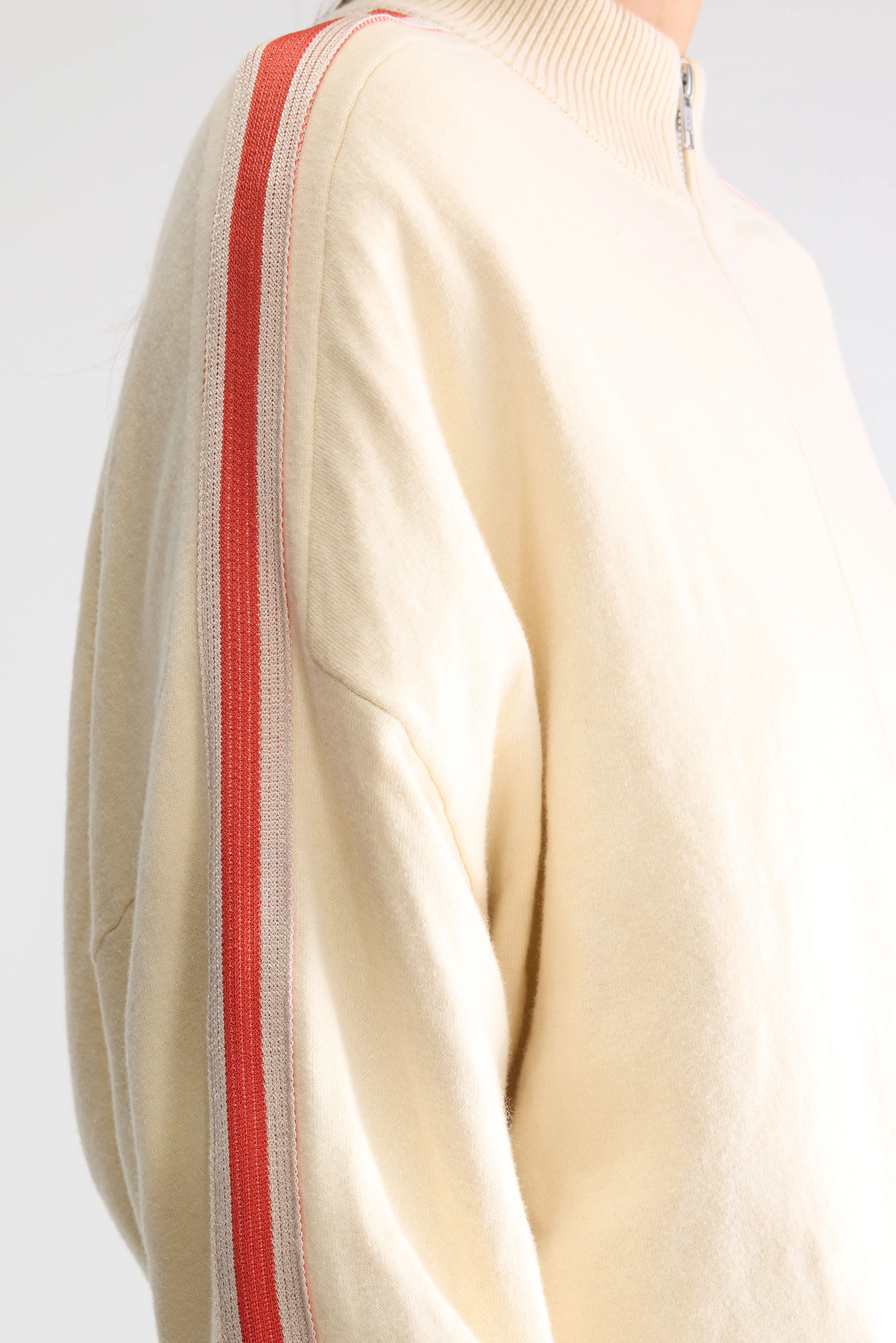 Bellerose Gerta zip-up cardigan (261 / W / MILKY WAY)