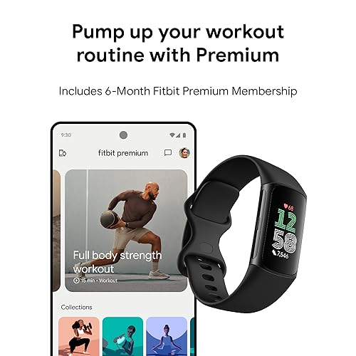 Fitbit Charge 6 Fitness Tracker With Google Apps - Charge 6 - Image 2 Fitbit Charge 6 Fitness Tracker With Google Apps - Charge 6 - Image 2