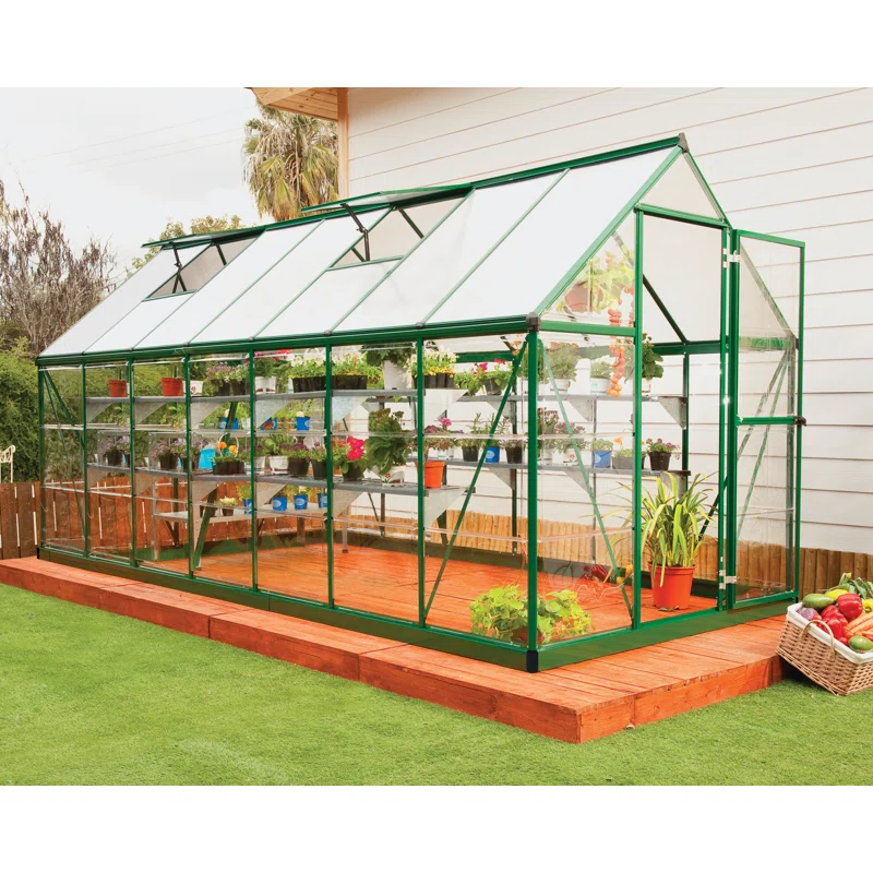 WAYFAIR Hybrid 6 Ft. W X 14 Ft. D Greenhouse