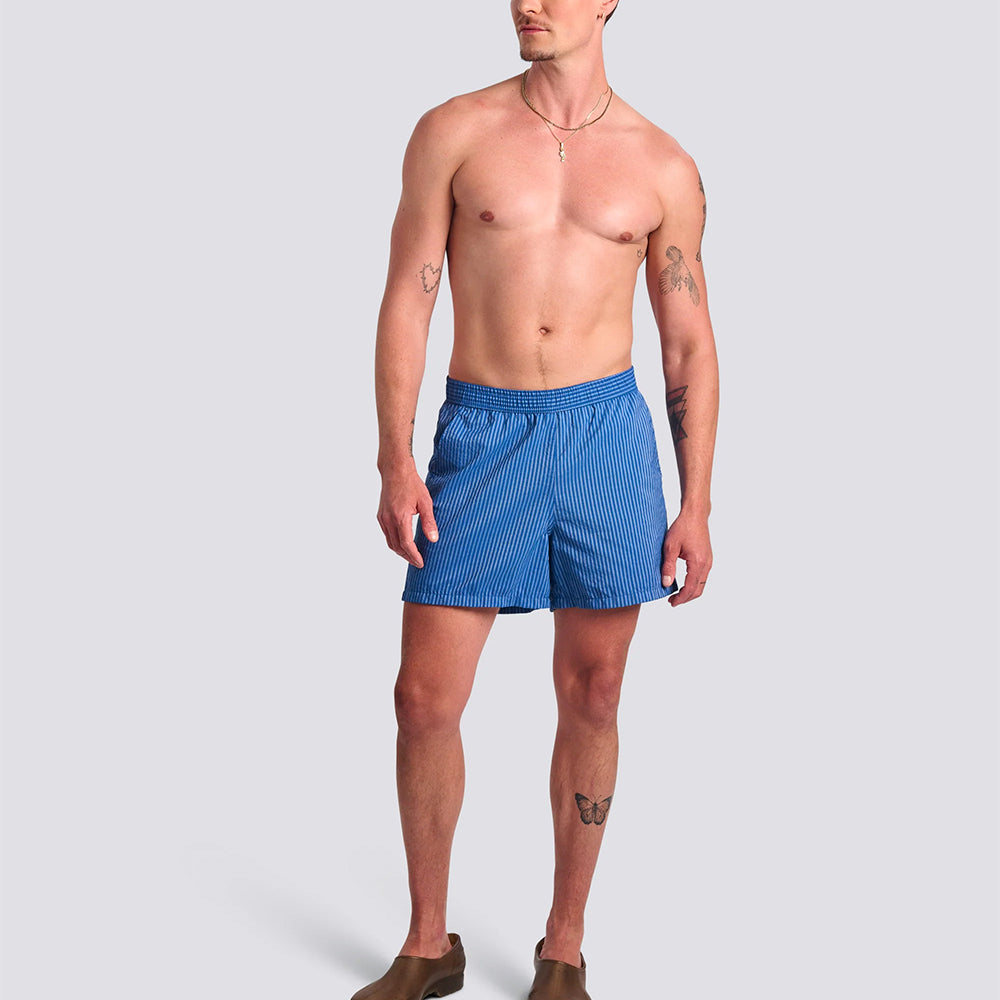 Bather - Maillot de bain Modern Trunk - Bleu Brine