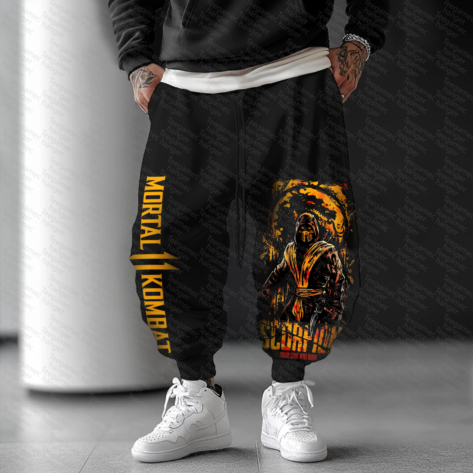 Unisex  “Comicssoul” Casual   Streetwear Pants