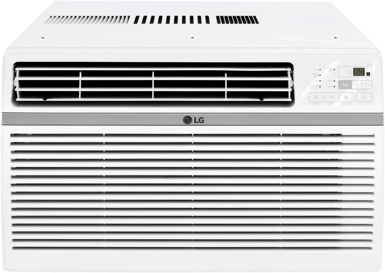 LG 5000 BTU Window Air Conditioner with Remote, Easy Mechanical Control Ultra-Quiet