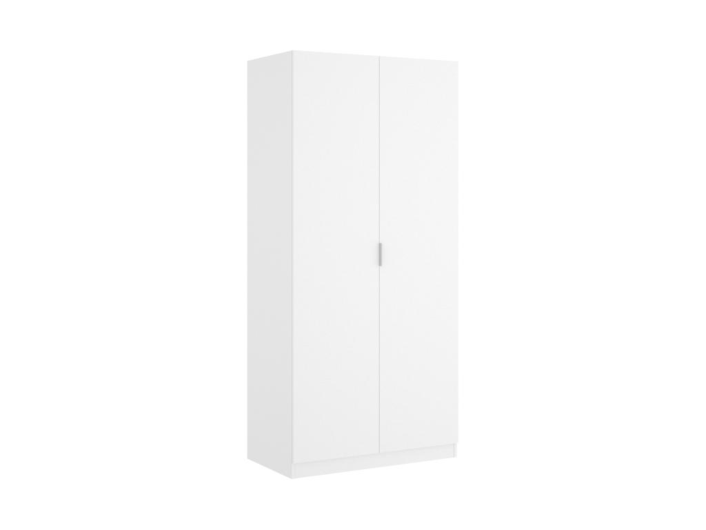 Armario 2 puertas - 81 cm - blanco