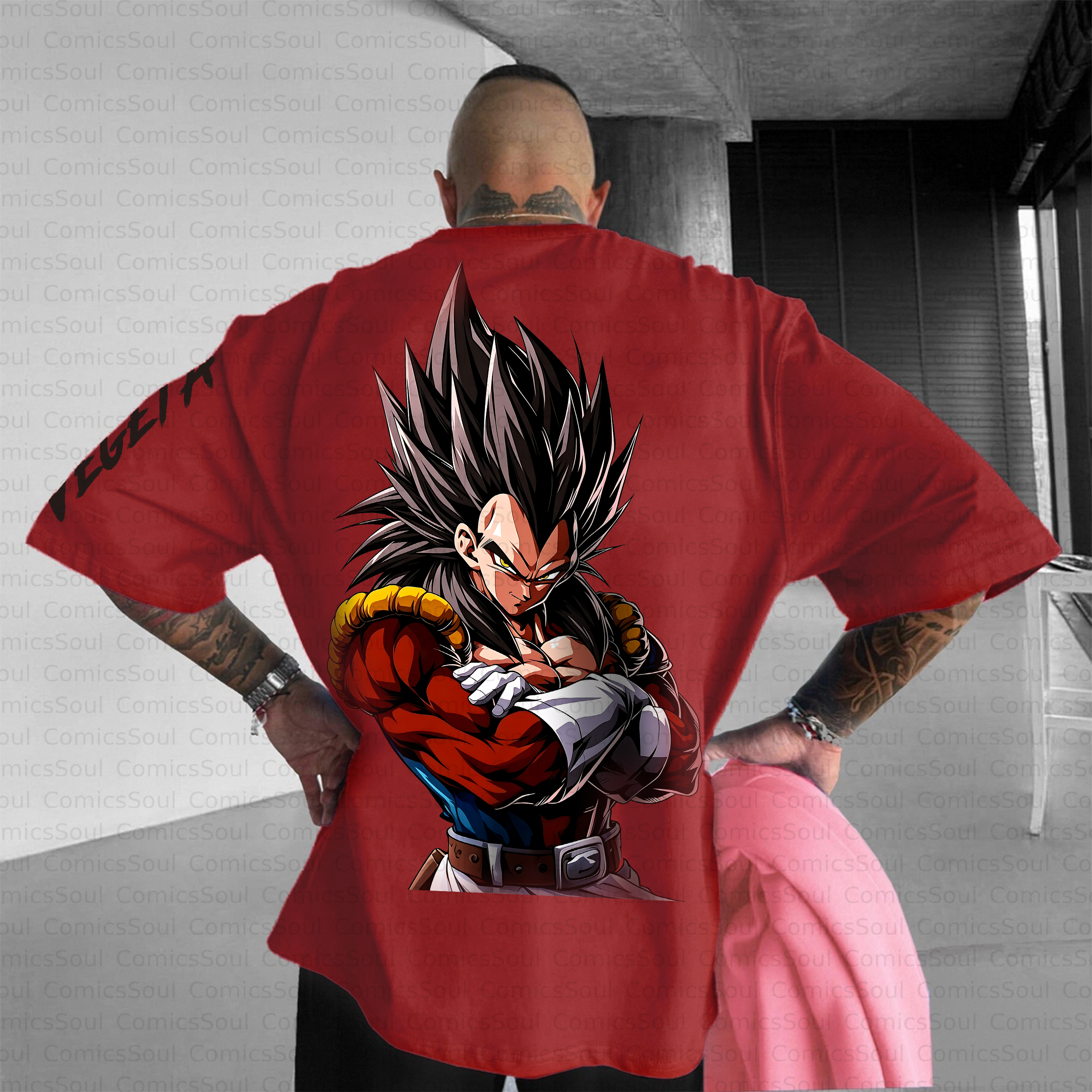 Unisex Anime Inspired Vintage T-Shirt
