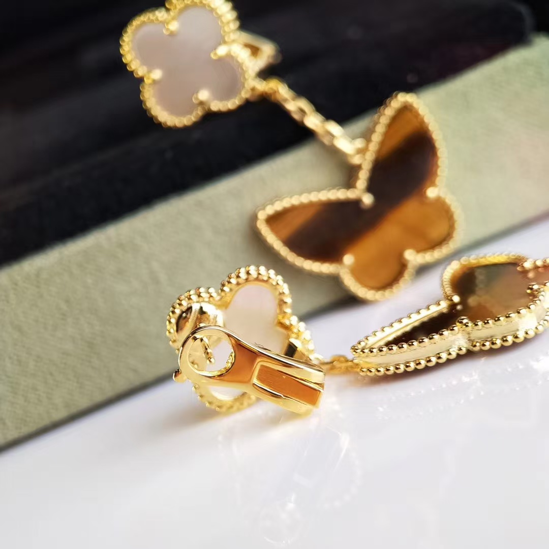 VCA Lucky Alhambra Earrings, 2 Motifs - Original Replica Club