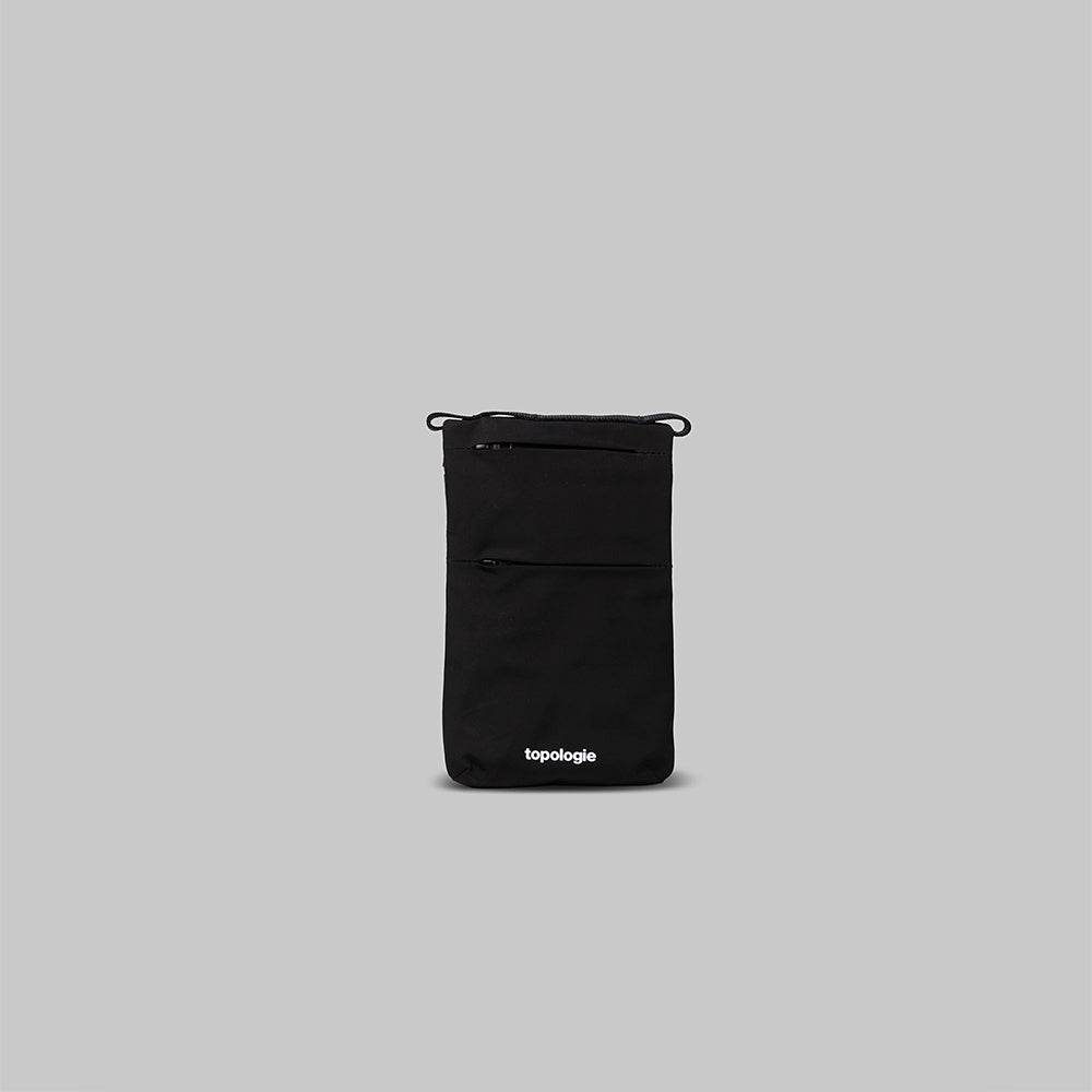 Topologie - Sacoche de Téléphone - Noir Fine Nylon