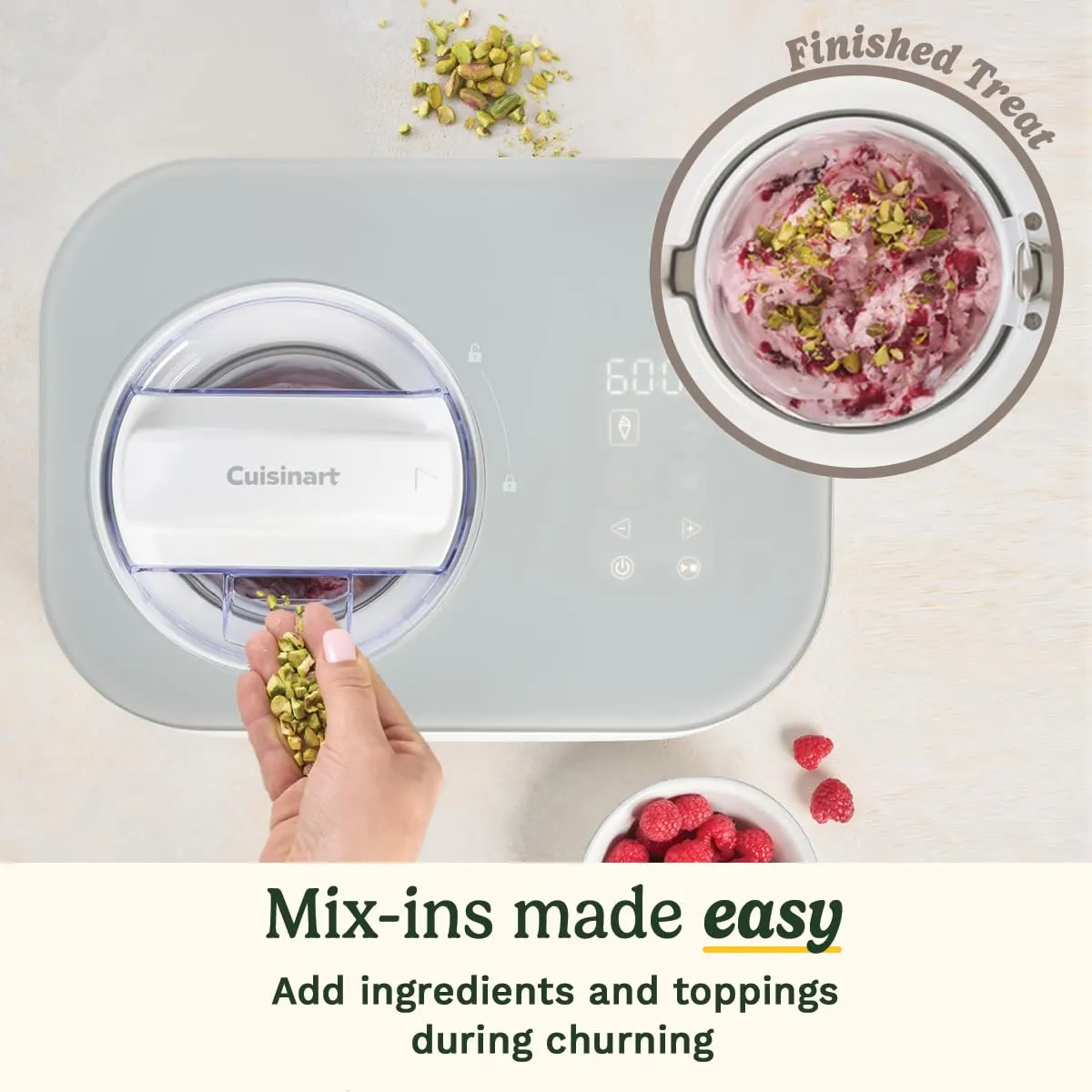 Cuisinart FreezeEase Self-Freezing Ice Cream & Gelato Maker