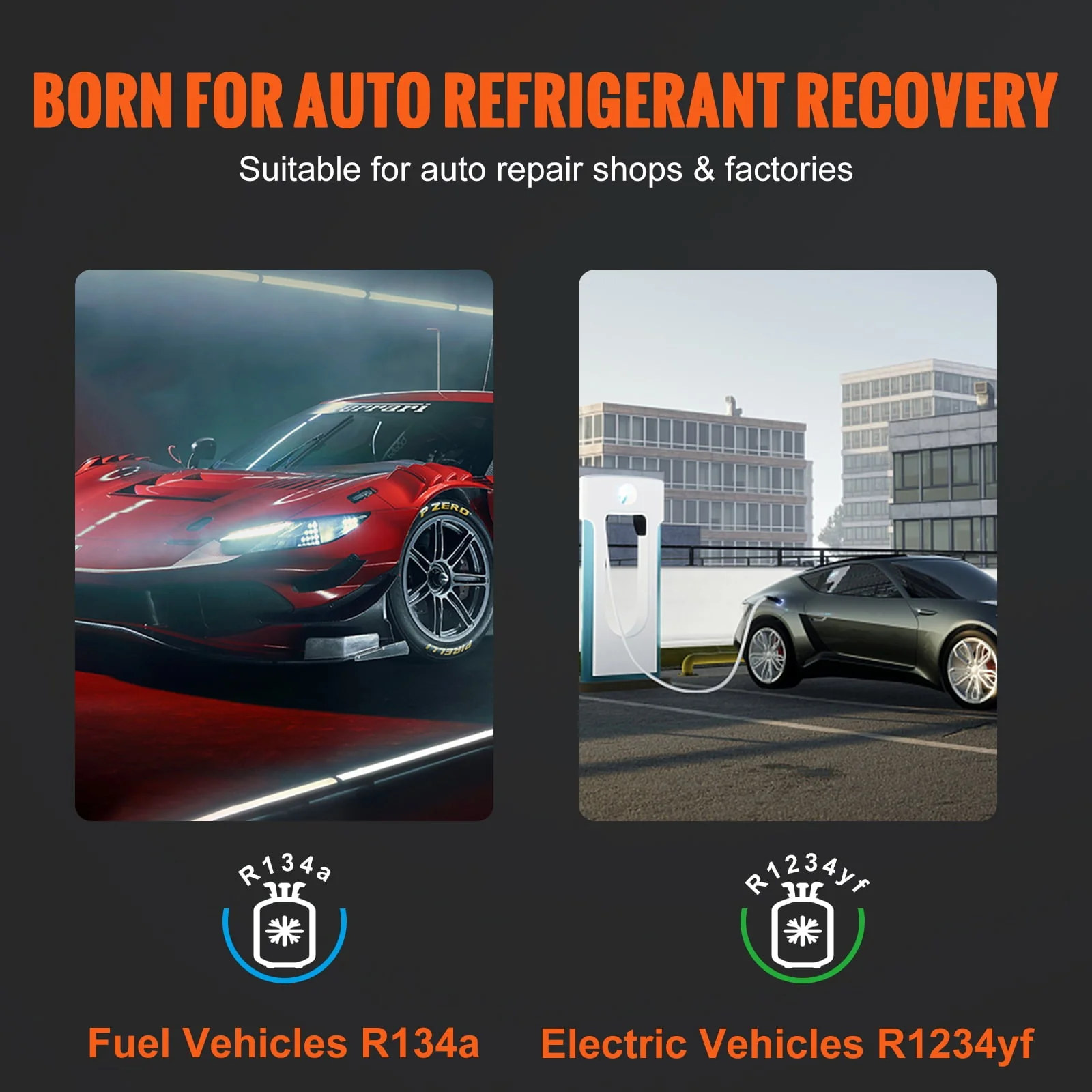 BENTISM Refrigerant Recovery Recharge Machine Fully Automatic for R134a & R1234yf - Image 6