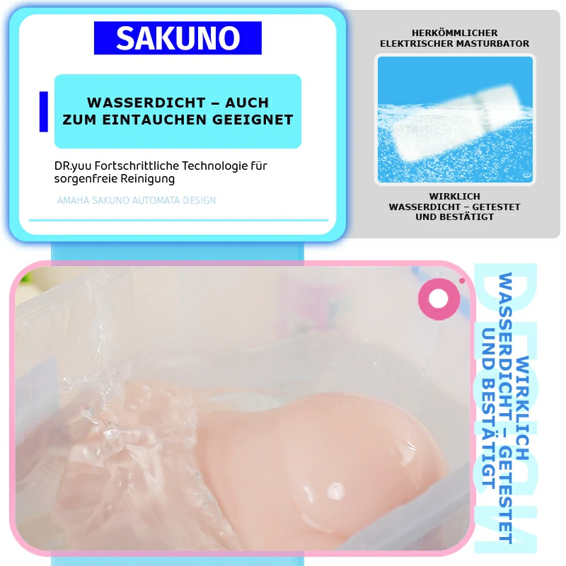 Dr.YUU Sakura Anime Onahole mit automatischem Teleskop-Stoß und realistischer Waifu-Form – Bild 7