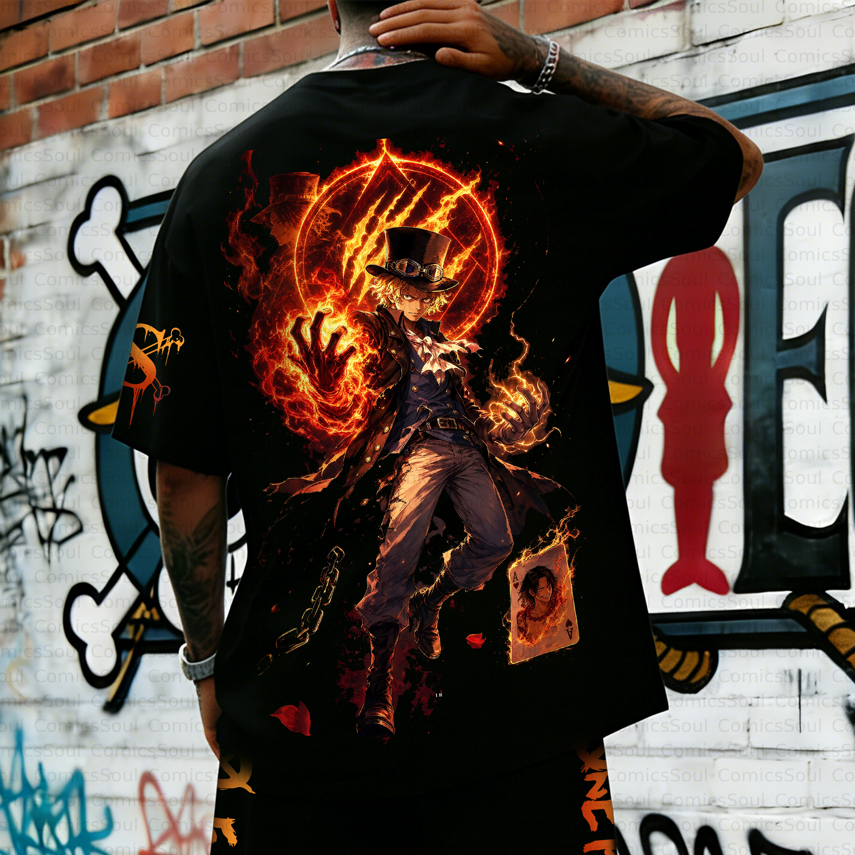 Unisex Anime Inspired Vintage T-Shirt