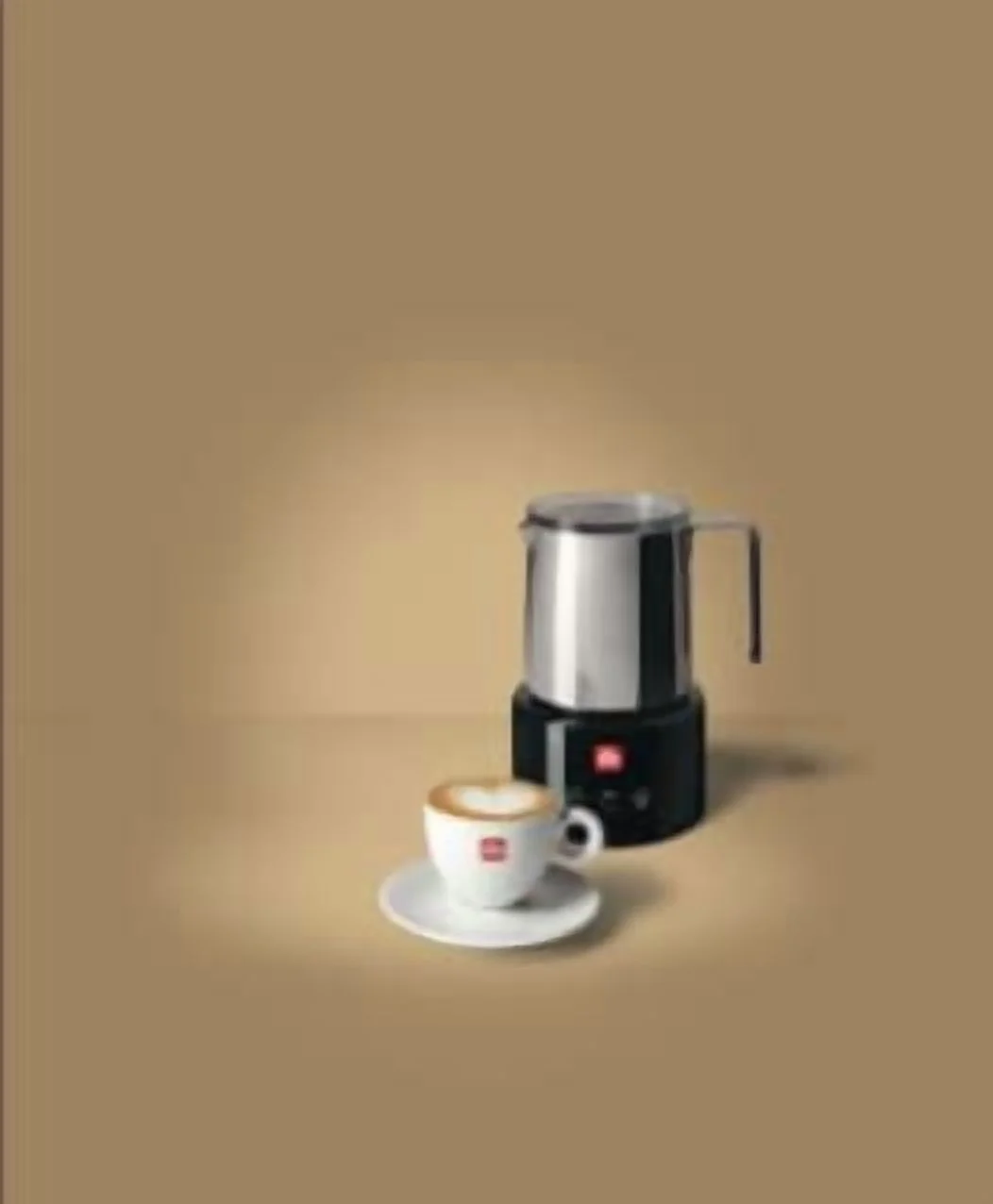 illy Electric Milk Frother- Black & Stainless Steel - Image 5