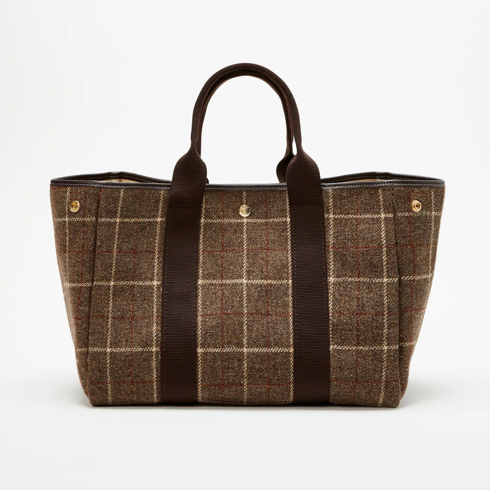 Rue de Verneuil - Sac Traversée M Hunting Tweed - Marron