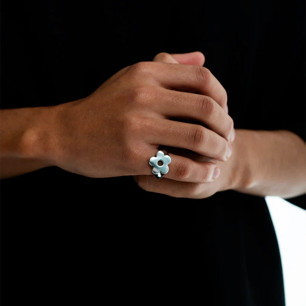 TWOJEYS - Bague Flower - Argent