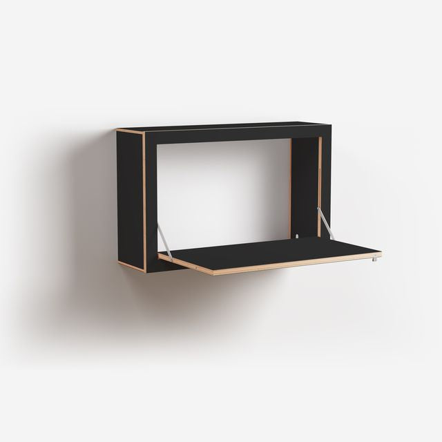 Fläpps Doos bureau 80x50x20 - Zwart