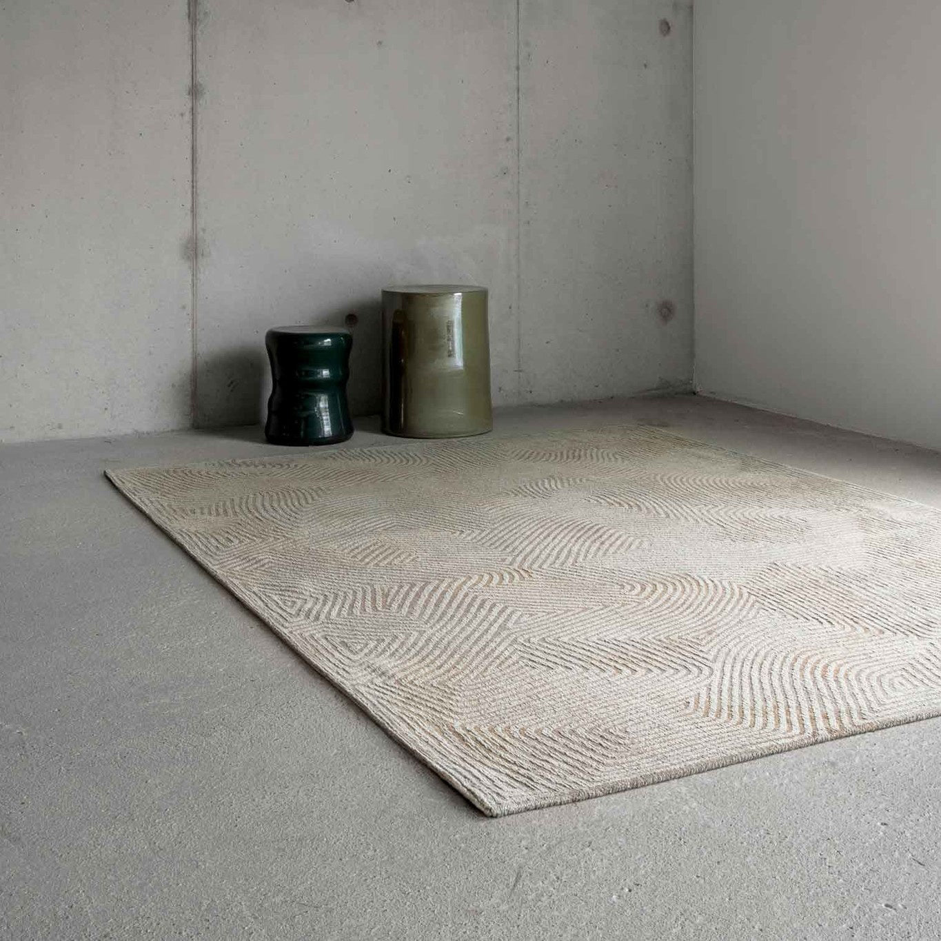 Louis de Poortere Coral Meditation Vloerkleed 170 x 240 cm - Shell Bei