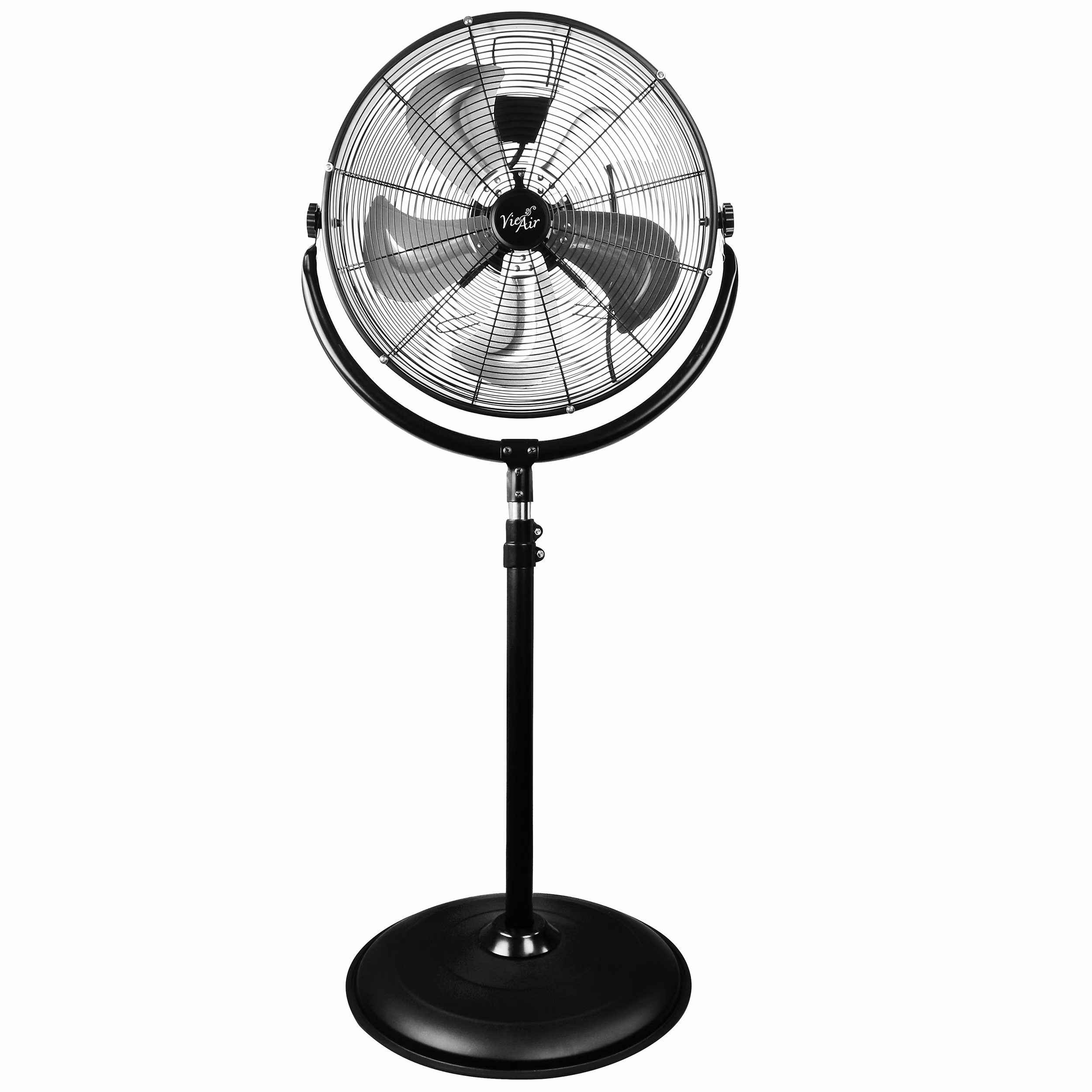 VieAir 20'' 3-Speed High Velocity 360- Tilting Pedestal Industrial Fan
